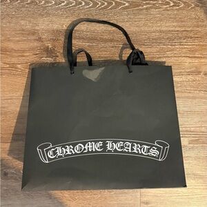 Chrome hearts store shopping bag